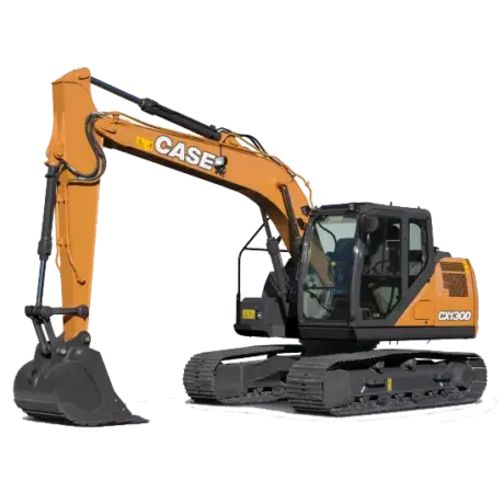 CASE CX130D -- 14 Tonne Excavator (Steel or Rubber Tracks)