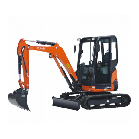 Kubota U27-4 -- 3 Tonne Zero Tail Swing Excavator