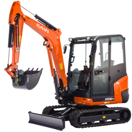 Kubota KX030-4 -- 3.0 Tonne Compact Excavator