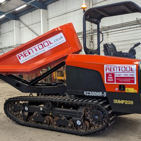 3.0 Tonne Swivel Skip Tracked Dumper -- Heavy-Duty Tracked Hauler